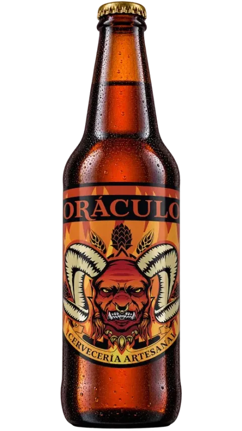 Botella de cerveza Orcus Red Ale