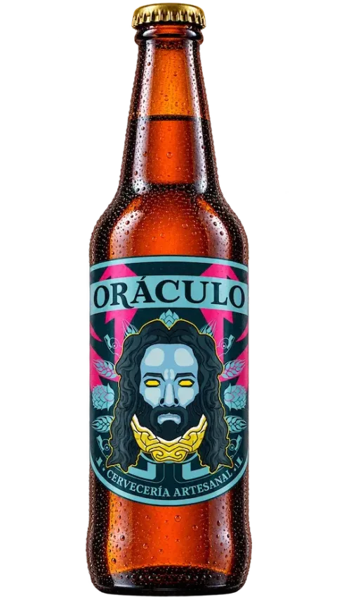 Botella de cerveza Zeus American Pale Ale
