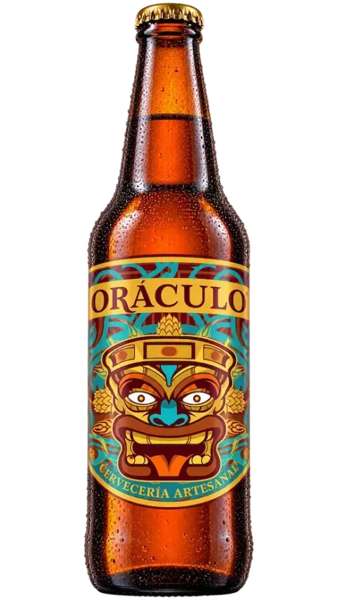 Botella de cerveza Vidente Barley Wine