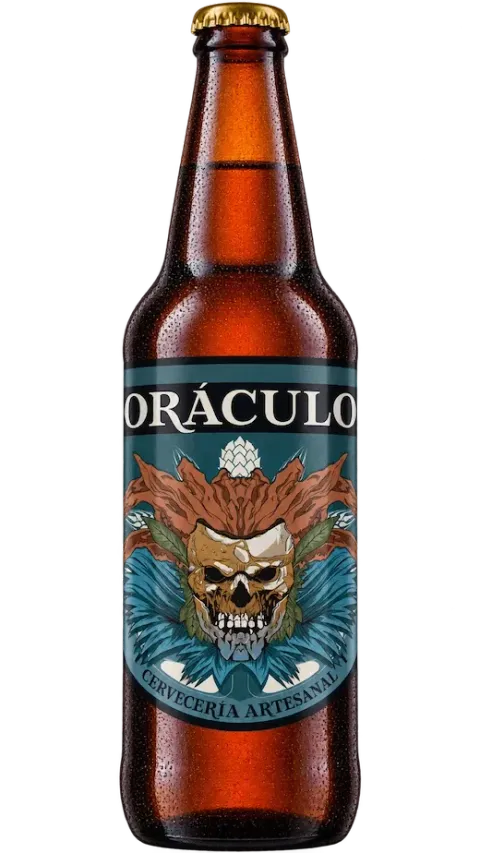 Botella de cerveza Tunche Imperial IPA