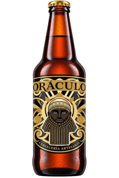 Botella de cerveza Dagán, frutada y trigueña